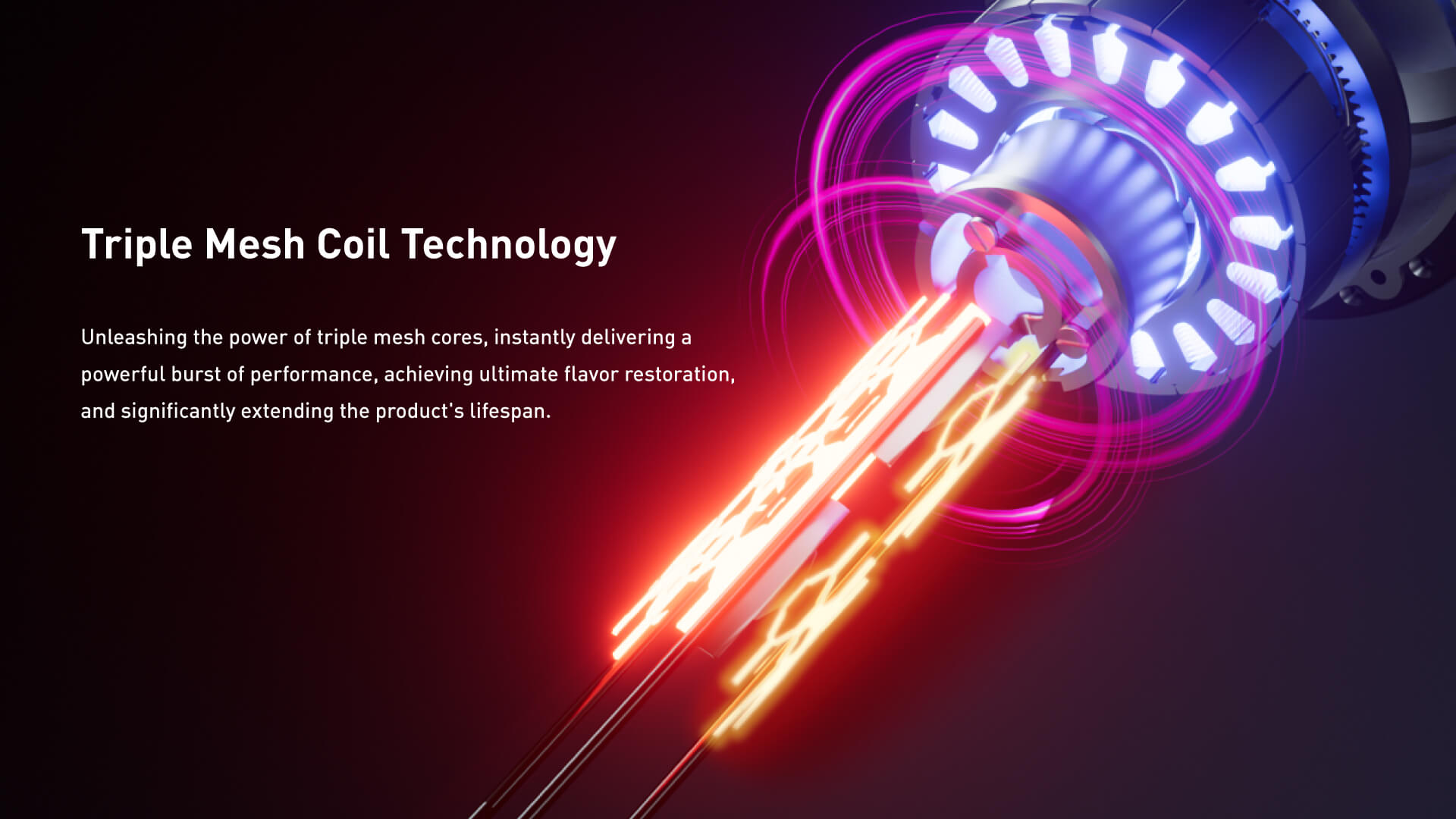 Airis Neo P40000 triple-mesh coil technology delivers instant power, richer flavor, and extended lifespan